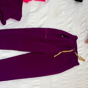 High waisted scrub bottoms- limited edition color. Sold out online.